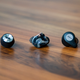 The Sennheiser Momentum True Wireless (left), the Master and Dynamic MW07 (center), and the Jabra Elite Active 65t (right)